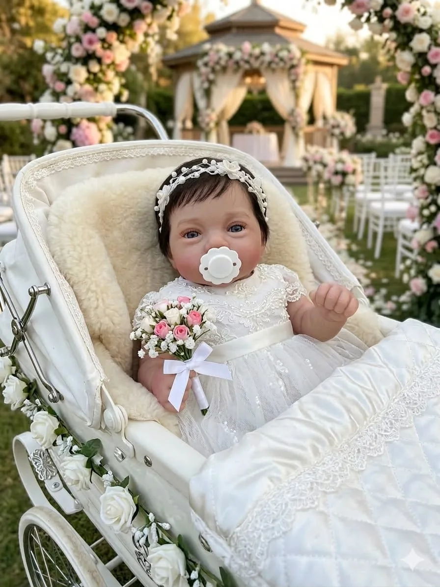 Ukázka úpravy fotografií reborn panenky 123